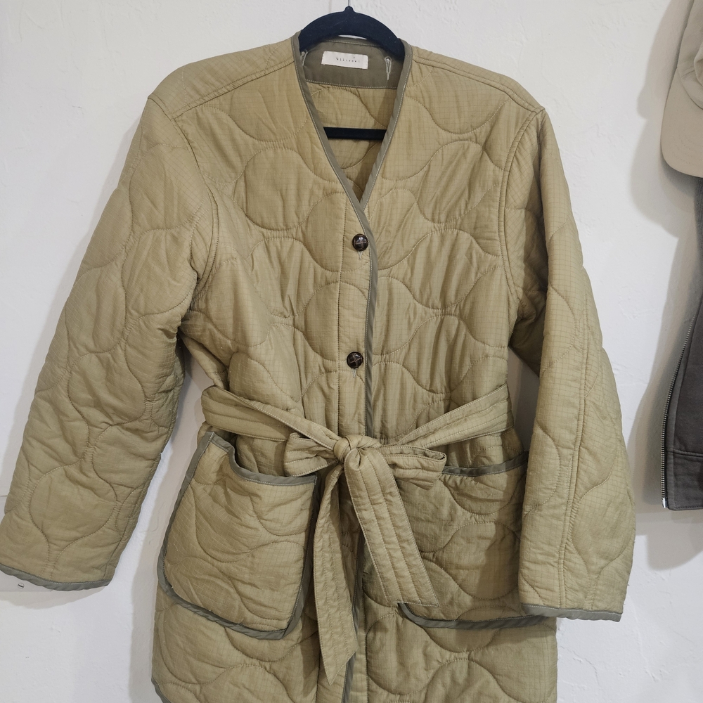 Mod Ref Khaki Quilted Utility Jacket